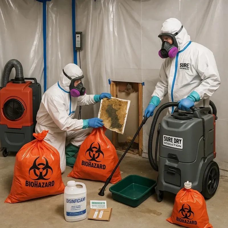 Contaminated Water Handling Protocols process in Decatur, AL